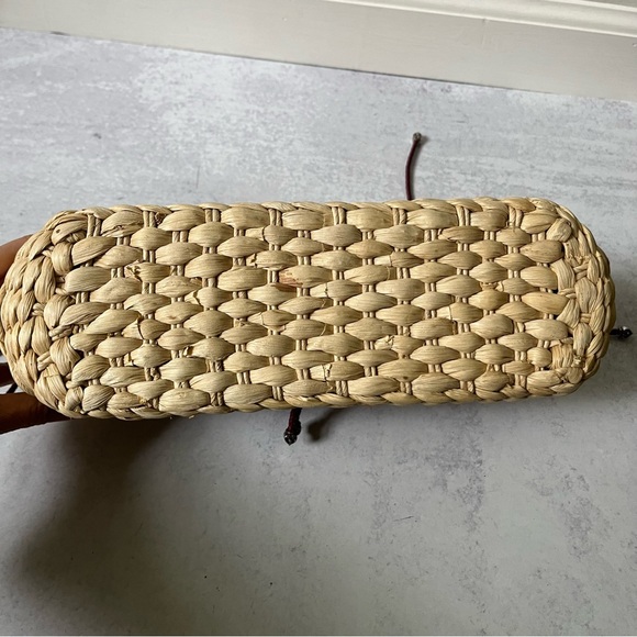 Brighton Woven Heart Basket Handbag - Picture 5 of 8